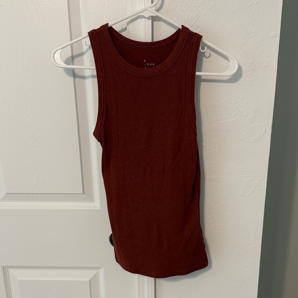 a new day Rust Sleeveless Top - Picture 1 of 4